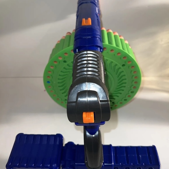 Dart Zone Covert Ops Magnum Superdrum Gun Rapid Fire with Darts Working Tested - Picture 10 of 16